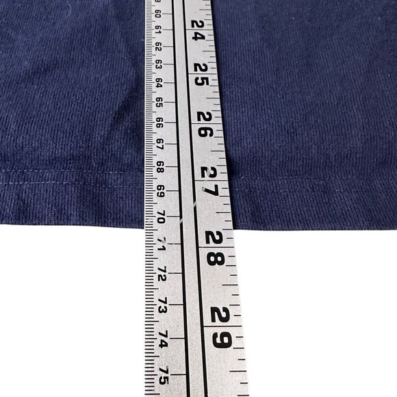 Vintage Ralph Lauren Polo Sport Sweatshirt Men’s Medium Blue Orange Stripe 90s - Picture 9 of 9